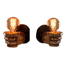 Load image into Gallery viewer, Loft Industrial retro resin Left Right hand style wall lamp LED