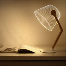 Load image into Gallery viewer, 3D Effect Stereo Vision LED Desk Lamp