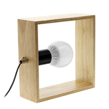 Load image into Gallery viewer, Art Wood Desk Lamps Nordic Modern Triangle Table Light