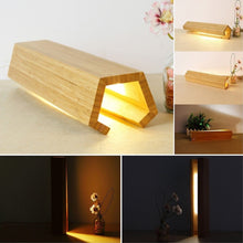 Load image into Gallery viewer, LED Night Light Dimmable Wooden