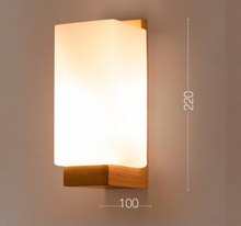 Load image into Gallery viewer, Modern LED Wooden Wall Lamps