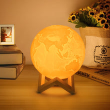 Load image into Gallery viewer, 3D Print Moon Lamp LED