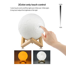 Load image into Gallery viewer, 3D Print Moon Lamp LED
