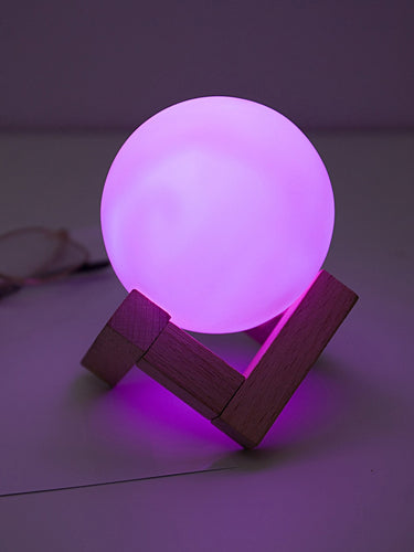 DIA8.5cm Round Ball LED Night Lights Lamp 7 Colors