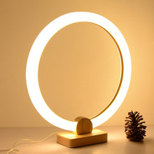Load image into Gallery viewer, Nordic Wood Table Lamp
