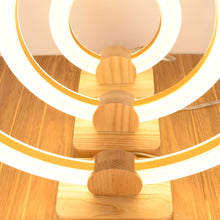 Load image into Gallery viewer, Nordic Wood Table Lamp