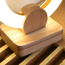 Load image into Gallery viewer, Nordic Wood Table Lamp