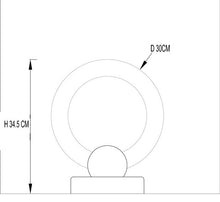 Load image into Gallery viewer, Nordic Wood Table Lamp